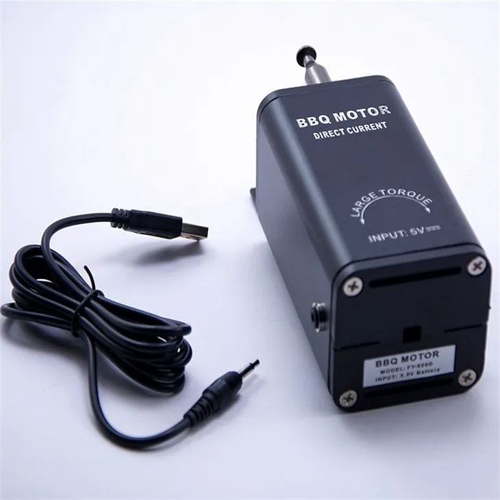 BBQEXPERT Laatuvarmistus DIY Braai Roaster Spit Motor 5V Voor Rotisserie Motor Spit Roast Motors Myytävänä FD609D