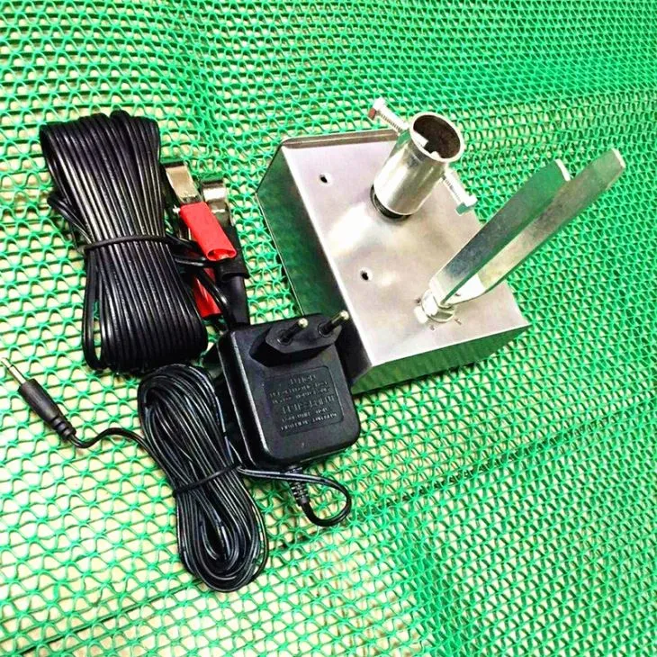 Ruostumattomasta teräksestä valmistettu 12 V varraspaahtomoottori